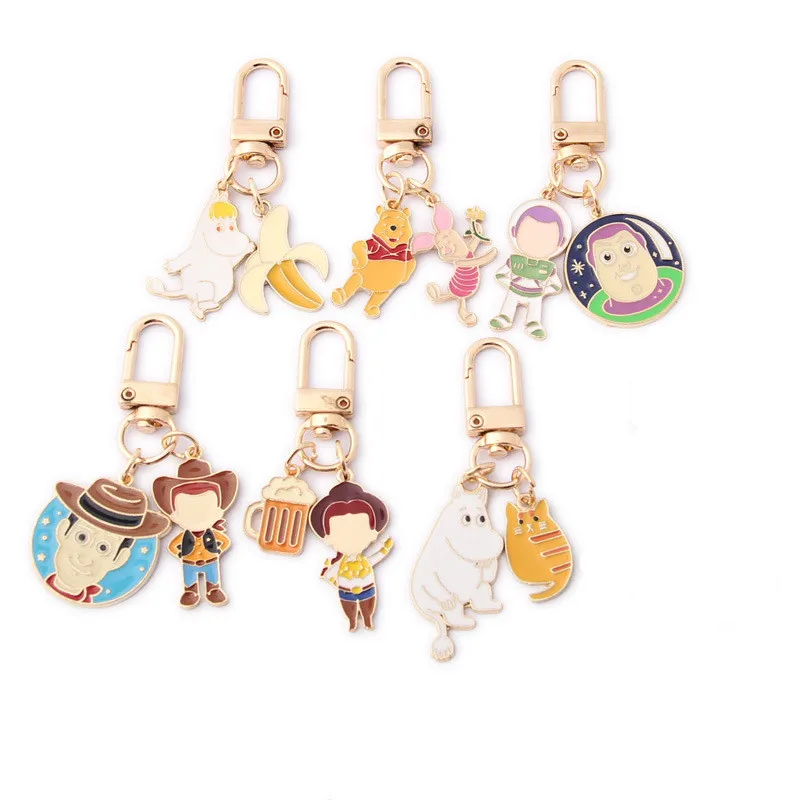 Disney Toy Story Keychain Woody Buzz Lightyear Pooh Key Chain Pendant Couple Car Backpack Metal Keyring Accessories
Disney Toy Story Keychain Woody Buzz Lightyear Pooh Key Chain Pendant Couple Car Backpack Metal Keyring Accessories