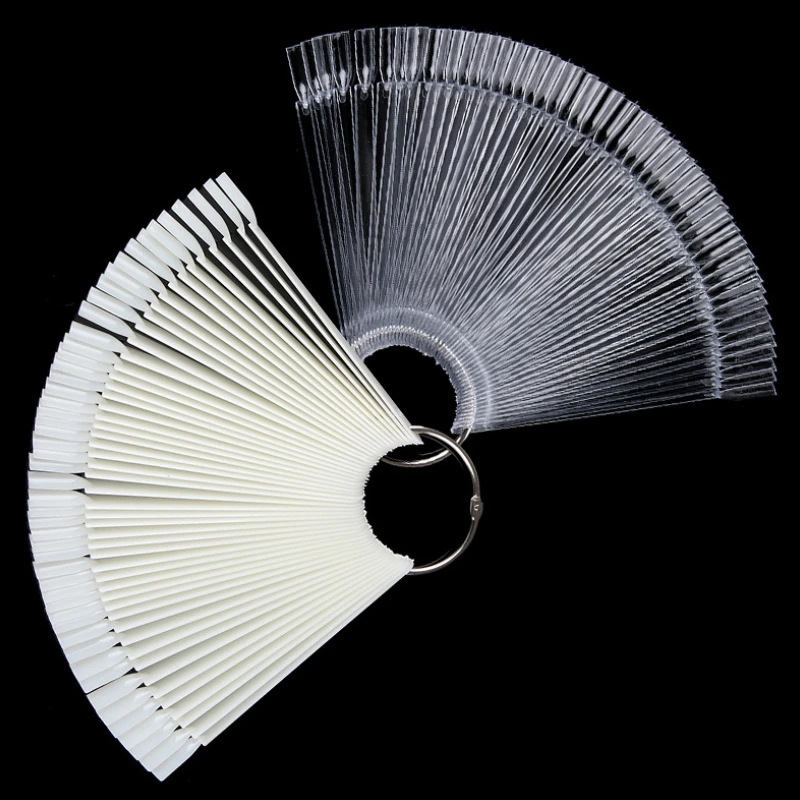 Color Card False Nail Tips Fan Transparent White Fake Nail Tips Nail Art Practice Display Design Tools
Color Card False Nail Tips Fan Transparent White Fake Nail Tips Nail Art Practice Display Design Tools