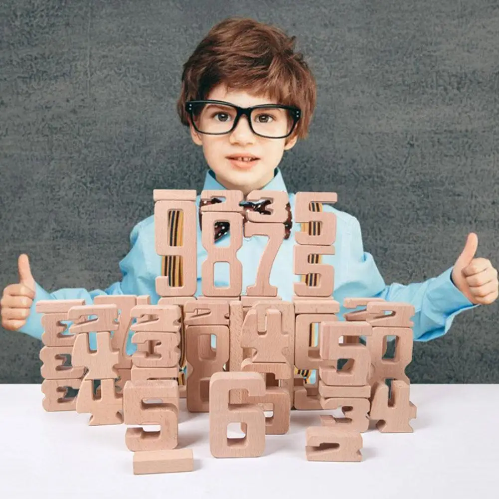 Number Building Blocks Stacking Toys Natural Wood Math Digital Toys Baby Balance Montessori Learning Educational Toys
Number Building Blocks Stacking Toys Natural Wood Math Digital Toys Baby Balance Montessori Learning Educational Toys