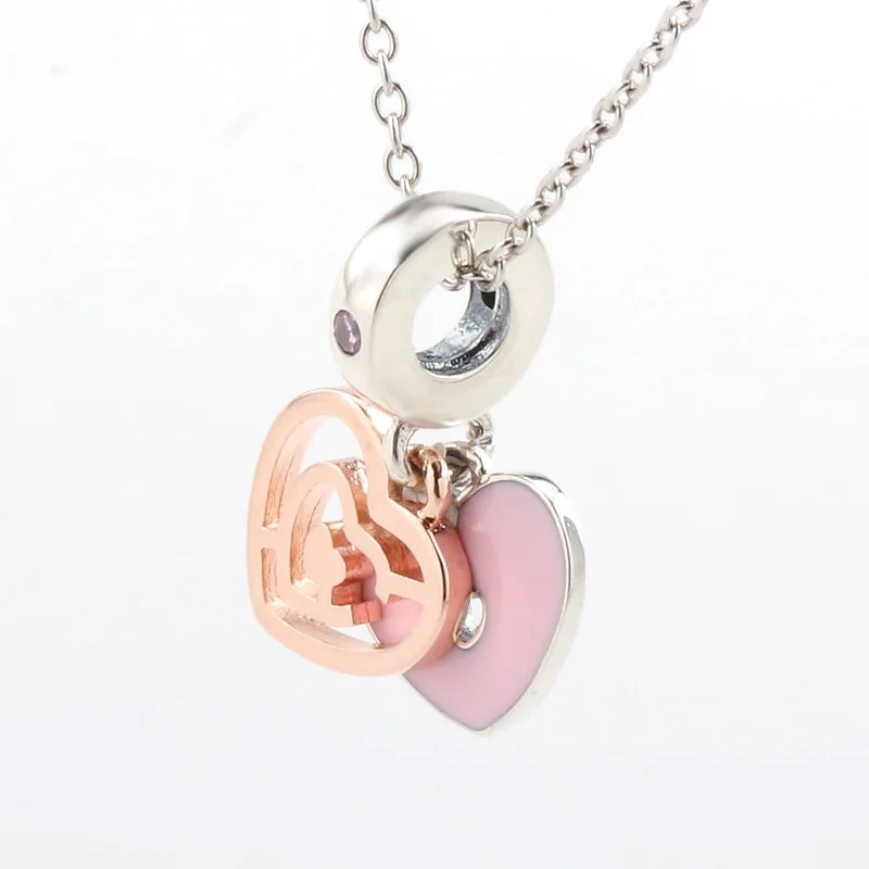 Hot S925 Sterling Silver Pendant Valentine's Day Love In The Heart Pink Love Pendant Fit Original Charms Bracelet
Hot S925 Sterling Silver Pendant Valentine's Day Love In The Heart Pink Love Pendant Fit Original Charms Bracelet