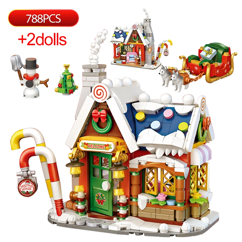 Loz City Mini Santa Claus House Building Blocks Friends Diy Christmas Tree Architecture Figure Bricks Moc Toys For Children Gift
Loz City Mini Santa Claus House Building Blocks Friends Diy Christmas Tree Architecture Figure Bricks Moc Toys For Children Gift