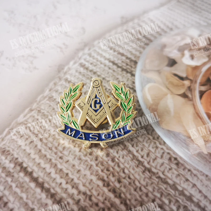 wholesale Masonic Lapel Pins Badge Mason Freemason BLM70 Olive Branch Peace MASON 2.6*2.3cm
wholesale Masonic Lapel Pins Badge Mason Freemason BLM70 Olive Branch Peace MASON 2.6*2.3cm