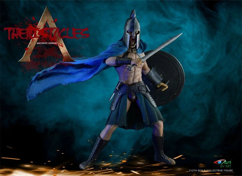 

In Stock BY-ART BY-G02 1/12 Scale Themistocles of Ancient Greek General Action Figure Model Full Set for Fans Collection