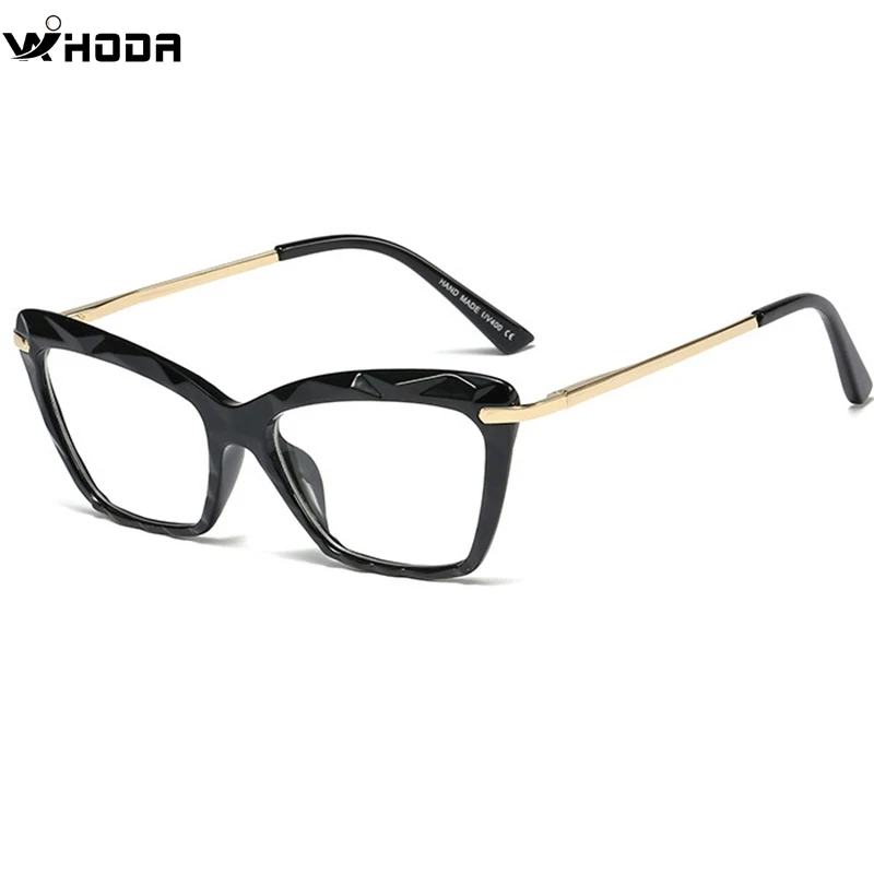 Retro Women Cat Eye Crystal TR90 Transparent Glasses Frame, Female Prescription Myopia Hyperopia Presbyopia Optical Glass Frames
Retro Women Cat Eye Crystal TR90 Transparent Glasses Frame, Female Prescription Myopia Hyperopia Presbyopia Optical Glass Frames