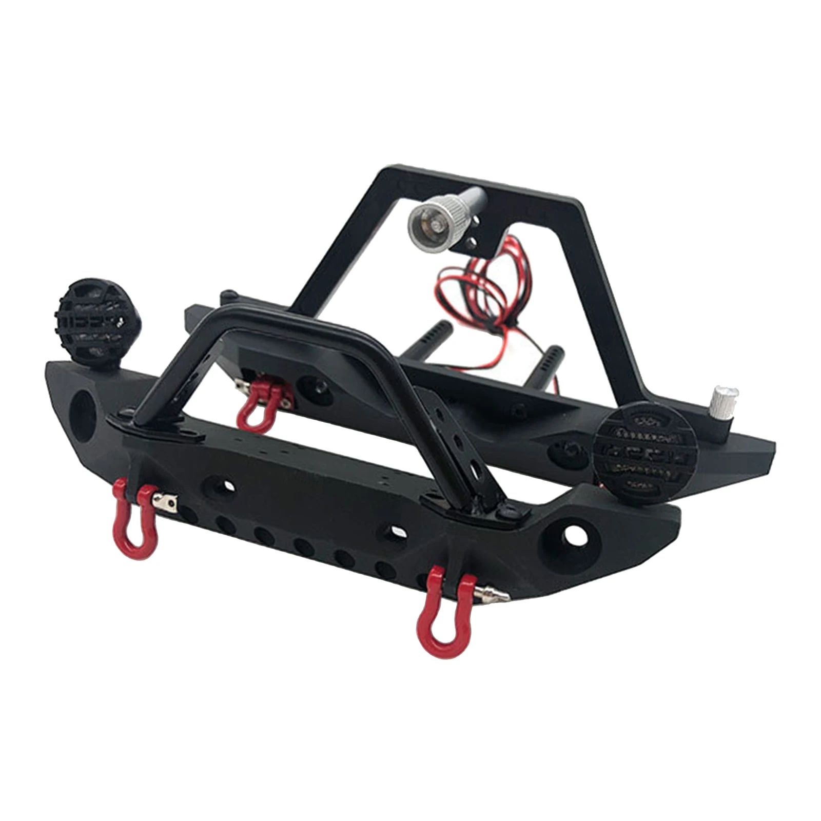 CNC Metal RC Car Bumper with LED Light for TRX4 SCX-10 SCX10 III 90046 90047 RC Crawler Car Vehicle Parts
CNC Metal RC Car Bumper with LED Light for TRX4 SCX-10 SCX10 III 90046 90047 RC Crawler Car Vehicle Parts