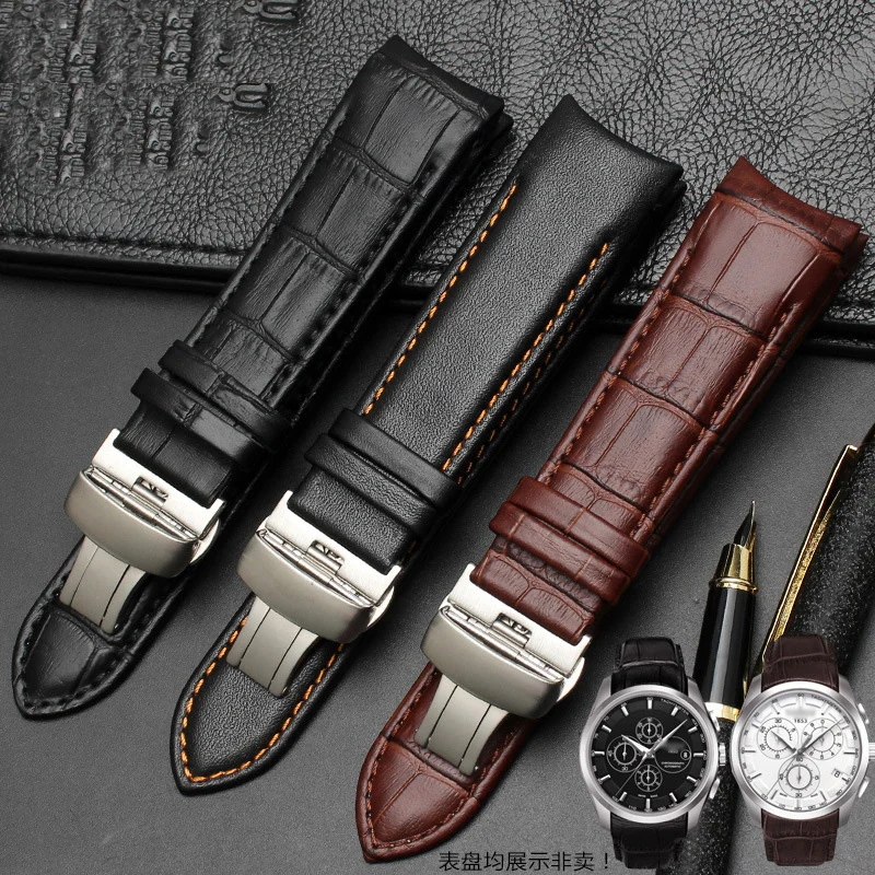 Ремешок из натуральной телячьей кожи для часов ремешок Tissot Couture rier T035 T035617 627 T035439