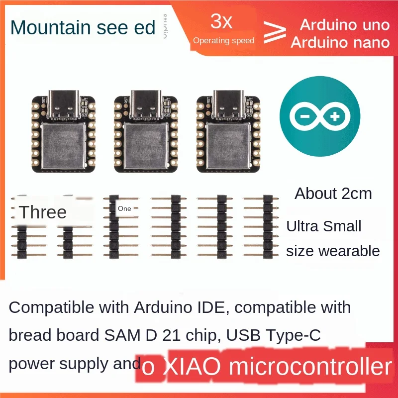 

Arduino Nano/Uno Mainboard Seeeduo Xiao Development Board ARMAR Microcontroller Pro Mini