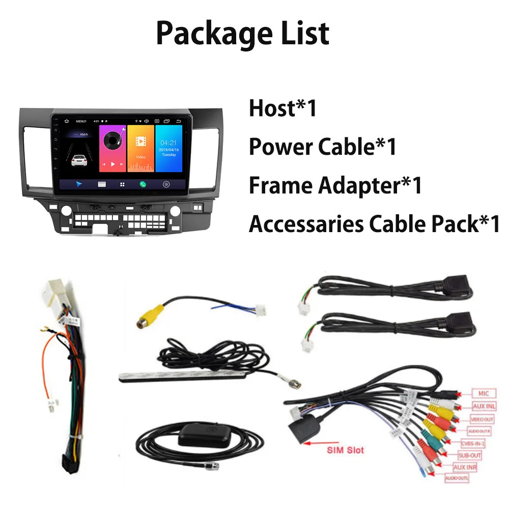Android 9.0 WIFI 4G Car Radio Multimedia Video Player Tape Recorder For Mitsubishi Lancer 2010-2016 2017 2018 IPS 10.1" BT OBDII
Android 9.0 WIFI 4G Car Radio Multimedia Video Player Tape Recorder For Mitsubishi Lancer 2010-2016 2017 2018 IPS 10.1" BT OBDII