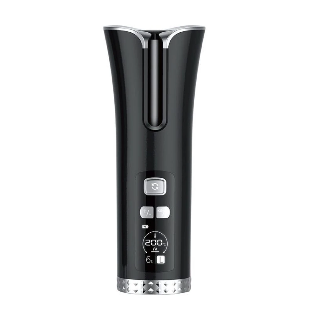 USB Hair Curler Wand Rechargeable Wireless Automatic Curling Iron Rotating CordlessTimer LCD Digital Hair Waver Stying Tools
USB Hair Curler Wand Rechargeable Wireless Automatic Curling Iron Rotating CordlessTimer LCD Digital Hair Waver Stying Tools