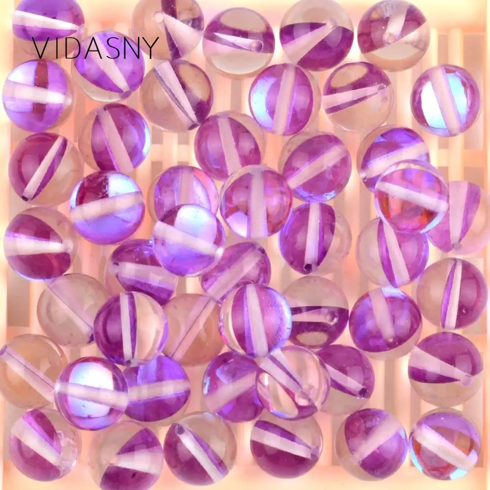 Purple Smooth Austria Crystal Natural Round Stone Beads Diy Necklace Bracelet 4mm-12mm Spacer Beads For Jewelry Making 15inch
Purple Smooth Austria Crystal Natural Round Stone Beads Diy Necklace Bracelet 4mm-12mm Spacer Beads For Jewelry Making 15inch