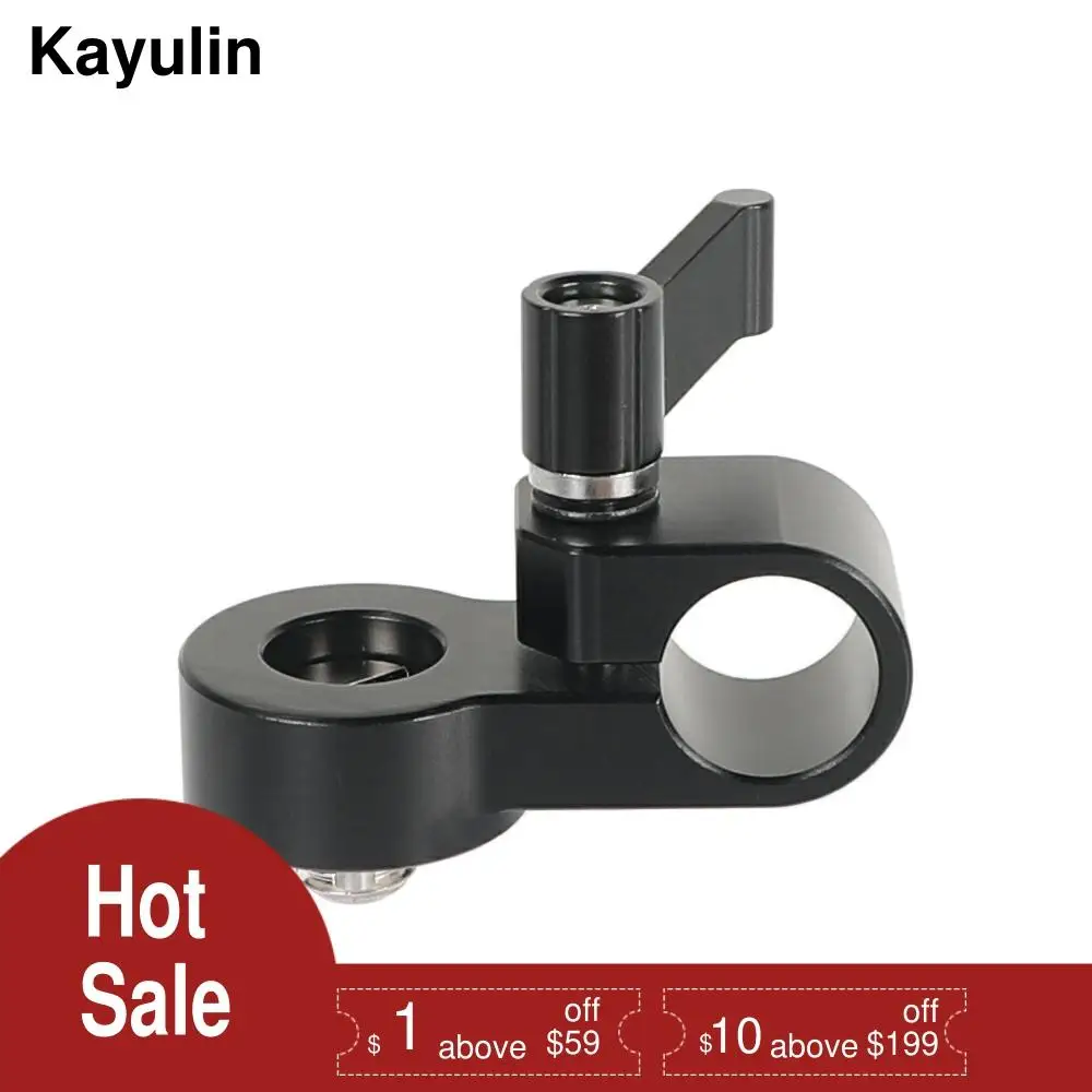 Kayulin 15 мм одиночный штанговый Зажим адаптер преобразования до 3/8 " 16 крепежный