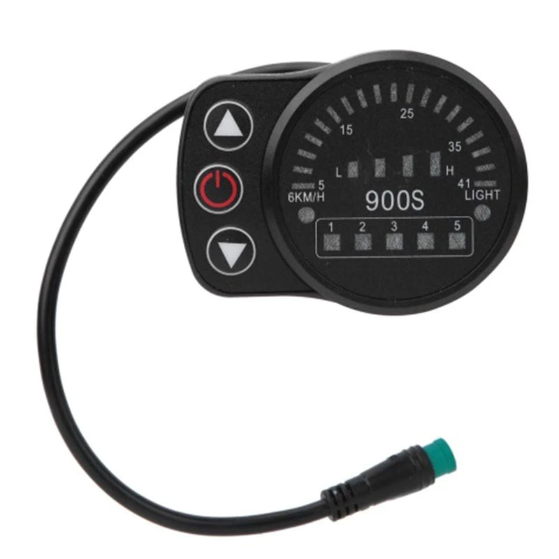 Светодиодный дисплей для электровелосипеда KT-900S водонепроницаемый соединитель