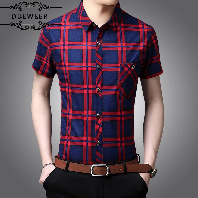 Summer Men's New Short-Sleeved Shirt Real Pocket Business Casual Fashion Shirt Half-Sleeved Handsome Shirt
Summer Men's New Short-Sleeved Shirt Real Pocket Business Casual Fashion Shirt Half-Sleeved Handsome Shirt
