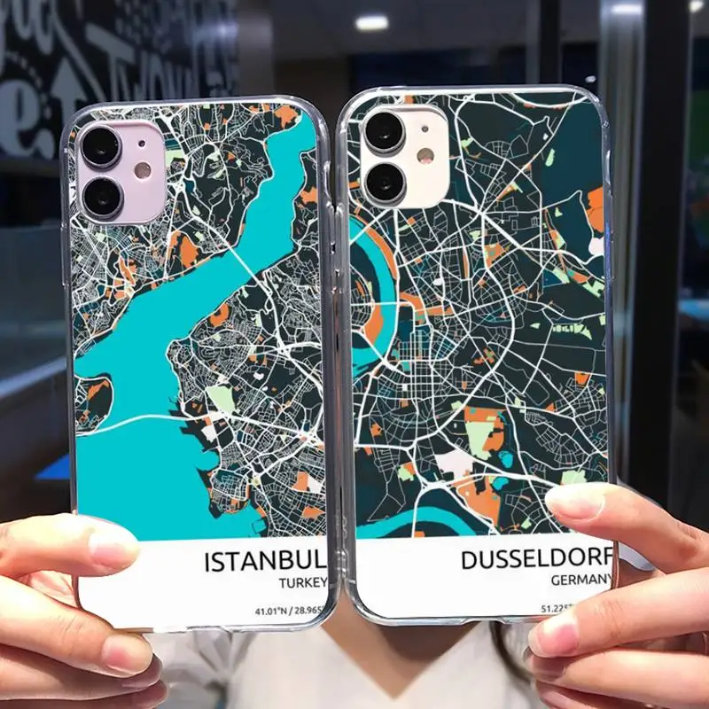 World City Map Phone Case For Iphone 11 12 13 Pro Max 5s 6s 7 8 Plus X Xr Xs Max Se 2020 Mini Transparent Case Cover
World City Map Phone Case For Iphone 11 12 13 Pro Max 5s 6s 7 8 Plus X Xr Xs Max Se 2020 Mini Transparent Case Cover