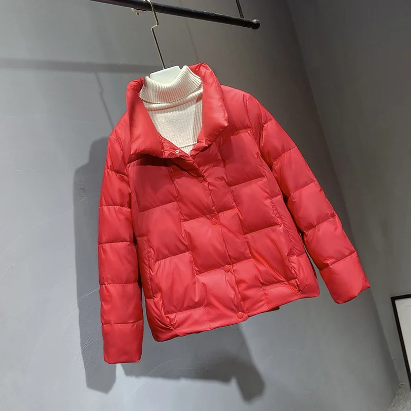 2021 Autumn Puff Jacket Padded Thicker Warm Jacket Stand Collar Loose Korean Harajuku Outwear Lightweight Female Coat
2021 Autumn Puff Jacket Padded Thicker Warm Jacket Stand Collar Loose Korean Harajuku Outwear Lightweight Female Coat