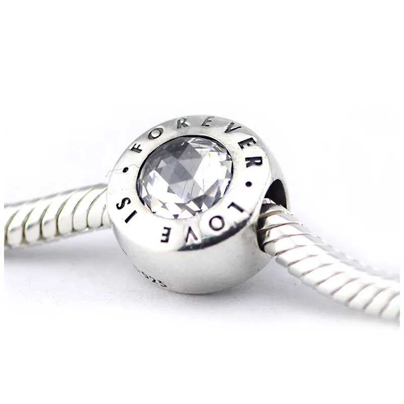 925 Sterling Silver Pave Stone Charm Beads for Jewelry Making Clear CZ Love Forever Silver Beads for Women Bracelets DIY Jewelry
925 Sterling Silver Pave Stone Charm Beads for Jewelry Making Clear CZ Love Forever Silver Beads for Women Bracelets DIY Jewelry
