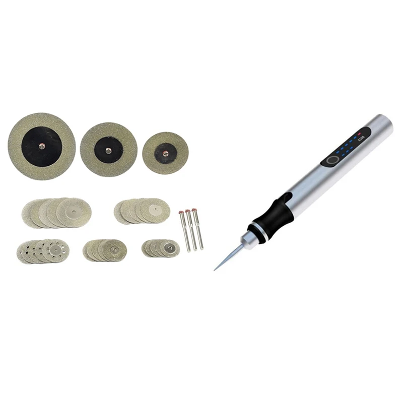 Портативная гравировальная ручка для скрапбукинга инструменты с 32 шт. набор лезвий для циркулярной пилы 
Портативная гравировальная ручка для скрапбукинга инструменты с 32 шт. набор лезвий для циркулярной пилы