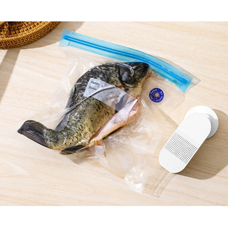 Handheld Electric Vacuum Sealer Portable Mini Vacuum Pump Food Packaging Machine Sealing Device Kitchen Accessories
Handheld Electric Vacuum Sealer Portable Mini Vacuum Pump Food Packaging Machine Sealing Device Kitchen Accessories