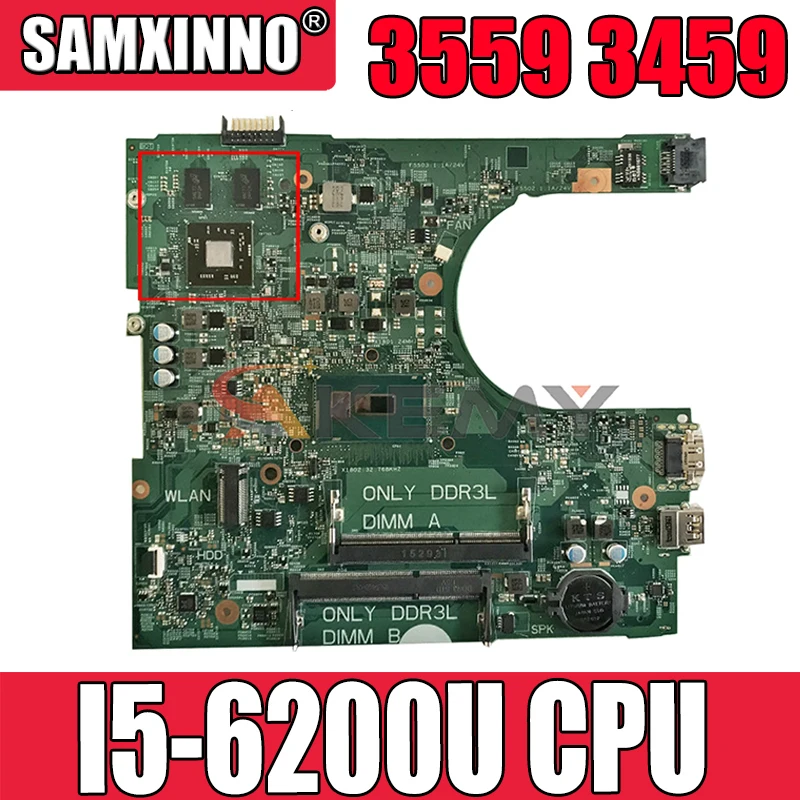 Akemy абсолютно новый I5-6200U для Dell Inspiron 3559 3459 Материнская плата ноутбука 14236-1 ПРБ CPWW0 CN-04M8WX 4M8WX материнская плата 100% тестирование
Akemy абсолютно новый I5-6200U для Dell Inspiron 3559 3459 Материнская плата ноутбука 14236-1 ПРБ CPWW0 CN-04M8WX 4M8WX материнская плата 100% тестирование