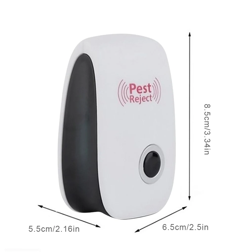 Electronic Mosquito Repellent Indoor Cockroach Mosquito Insect Killer Rodent Contro Ultrasonic Pest Repeller UK/EU/US Plug
Electronic Mosquito Repellent Indoor Cockroach Mosquito Insect Killer Rodent Contro Ultrasonic Pest Repeller UK/EU/US Plug
