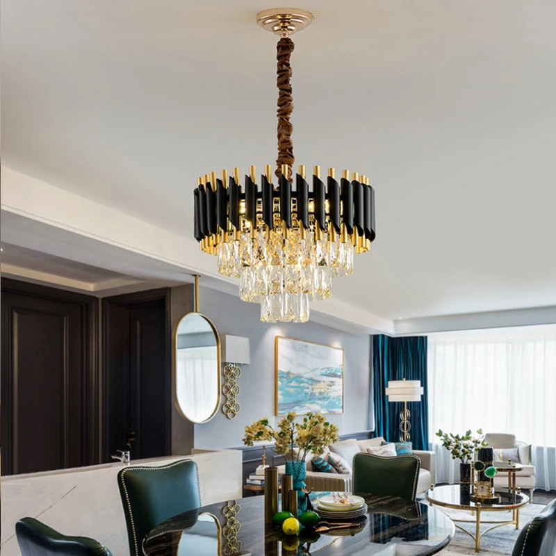 K9 Crystal Chandelier LED Pendant Ceiling lamp for Restaurant,Livingroom or Bedroom lights, Chandelier Lighting with Remote
K9 Crystal Chandelier LED Pendant Ceiling lamp for Restaurant,Livingroom or Bedroom lights, Chandelier Lighting with Remote