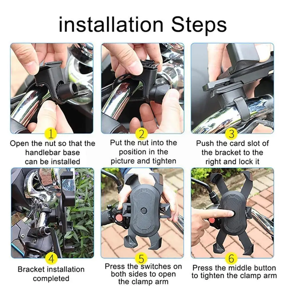 2021 new motorcycle mobile phone navigation bracket handlebar phone universal holder mobile K0L2
2021 new motorcycle mobile phone navigation bracket handlebar phone universal holder mobile K0L2