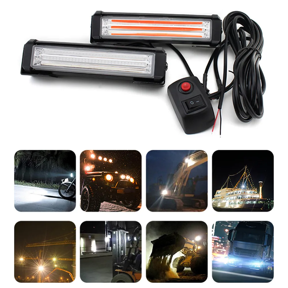 Car Truck Off-road Vehicle COB Bar Light Highlight Strobe Warning Lights High-quality Technology Led Chipset One With Two COB
Car Truck Off-road Vehicle COB Bar Light Highlight Strobe Warning Lights High-quality Technology Led Chipset One With Two COB