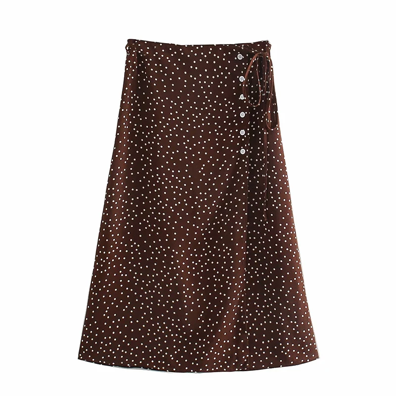 YENKYE Vintage Polka Dot Skirt Women Side Button Lace Up High Waist A-line Midi Summer Jupe Sweet Ladies faldas
YENKYE Vintage Polka Dot Skirt Women Side Button Lace Up High Waist A-line Midi Summer Jupe Sweet Ladies faldas