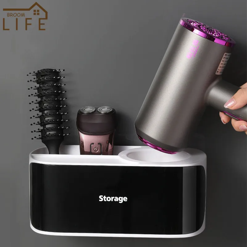 Bathroom Hair Dryer Holder Shower Shelves Cosmetic Shampoo Storage Basket Bathing Organizer Wall Mounted Kitchen Rack Home Decor
Bathroom Hair Dryer Holder Shower Shelves Cosmetic Shampoo Storage Basket Bathing Organizer Wall Mounted Kitchen Rack Home Decor