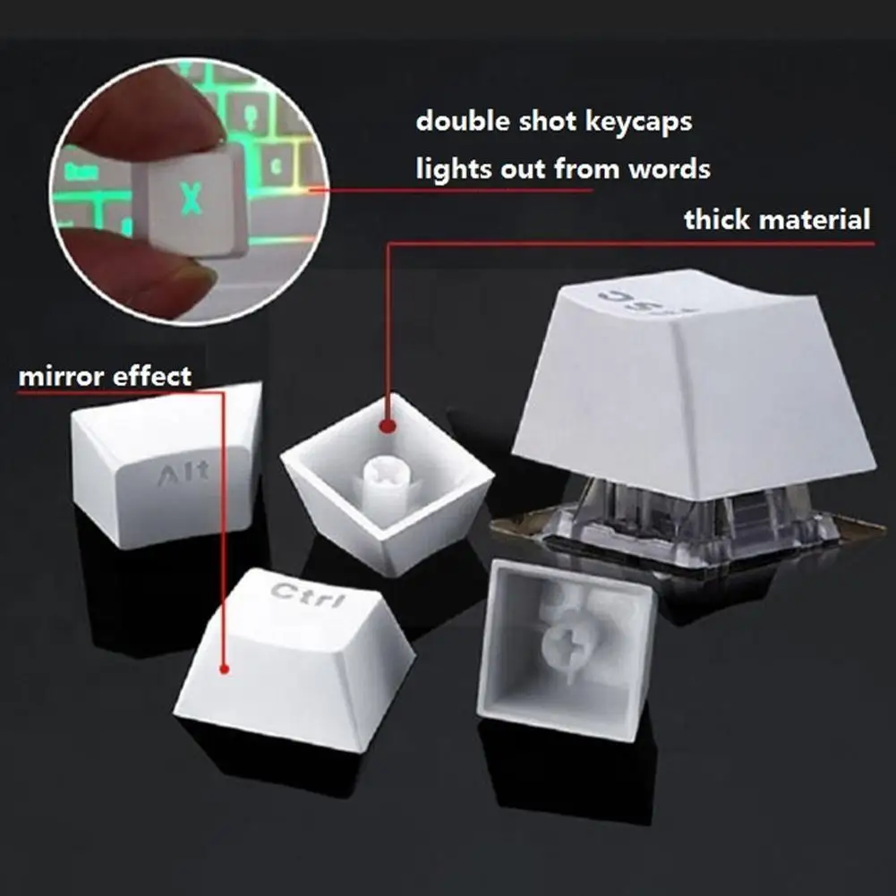 3-color translucent gradient dyeing keycap OEM shape keyboard keycap translucent material mechanical 104PBT cap game F2G6
3-color translucent gradient dyeing keycap OEM shape keyboard keycap translucent material mechanical 104PBT cap game F2G6
