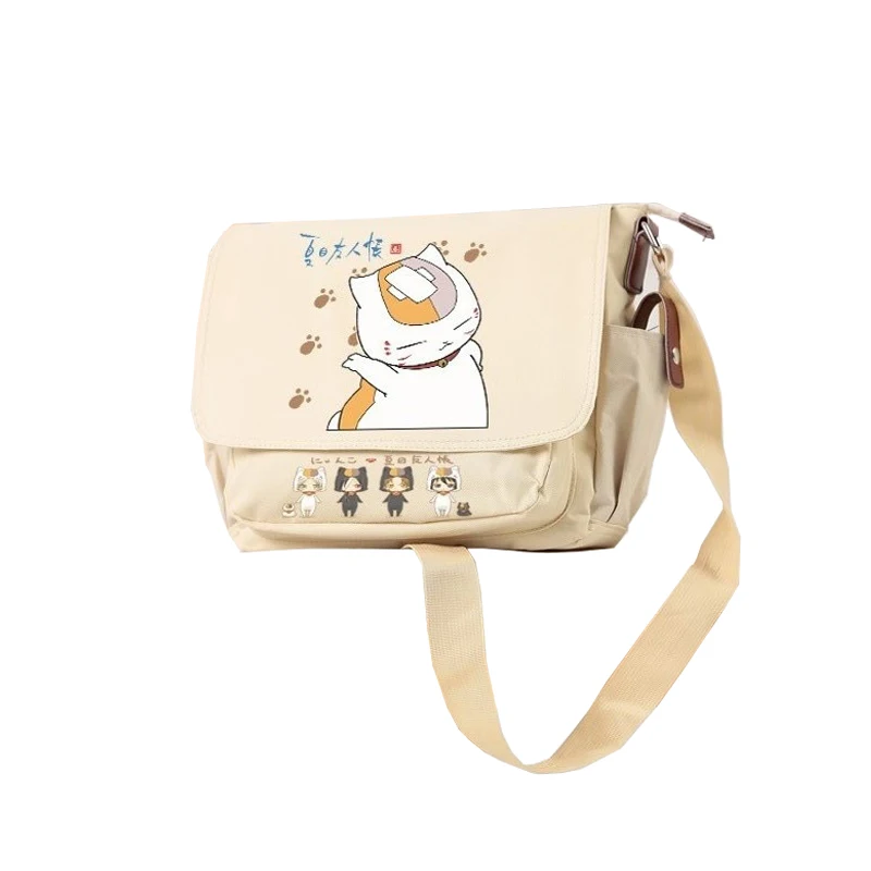 Anime Natsume Book of Friends Cartoon Boys Gilrs Shoulder Bags Canvas School Bags Cosplay Messenger Bag Crossbody Bag
Anime Natsume Book of Friends Cartoon Boys Gilrs Shoulder Bags Canvas School Bags Cosplay Messenger Bag Crossbody Bag
