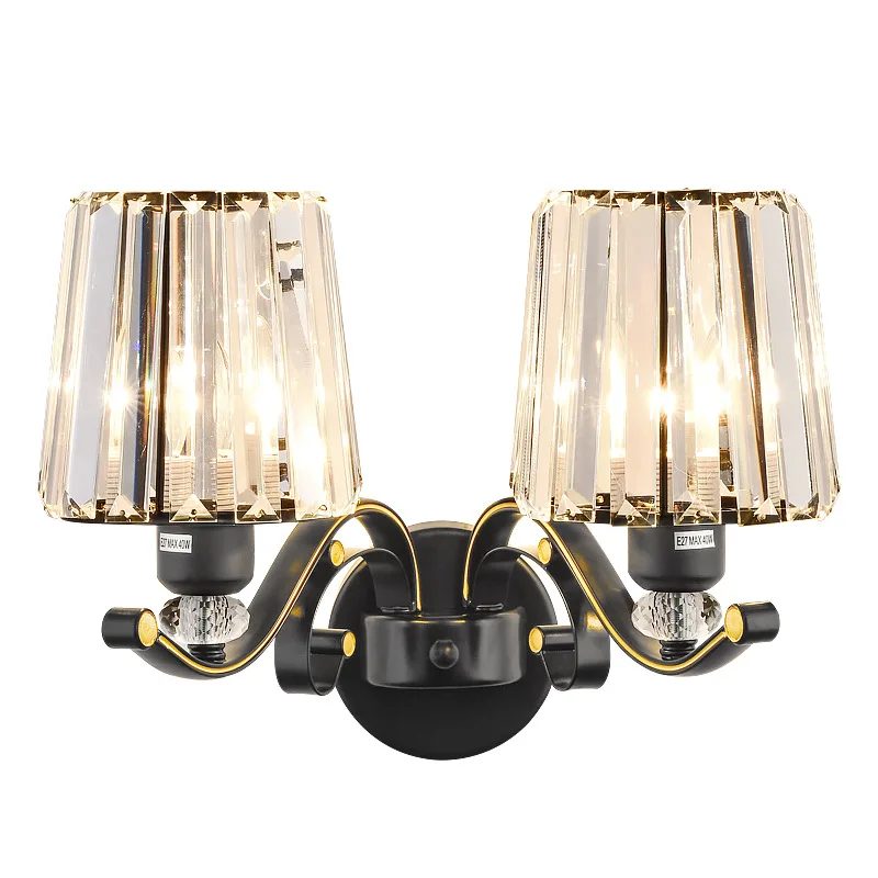 Bedroom bedside creative light luxury study living room balcony wall post modern nordic minimalist crystal wall lamp LX102219
Bedroom bedside creative light luxury study living room balcony wall post modern nordic minimalist crystal wall lamp LX102219