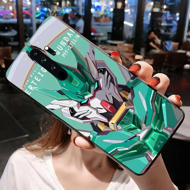 Мультяшный японский чехол для мобильного телефона Gundam Redmi 9A 8A 7 6 6A Note 9 8 8T Pro Max K20 K30 |