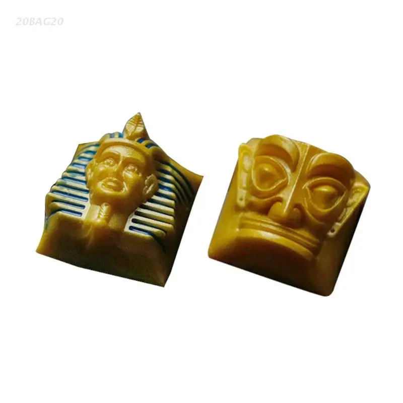 Gaming Keycap Durable DIY Resin Keycap OEM Profile R4 Personality Height Pharaoh Pattern Key for Mechanical Keyboard
Gaming Keycap Durable DIY Resin Keycap OEM Profile R4 Personality Height Pharaoh Pattern Key for Mechanical Keyboard