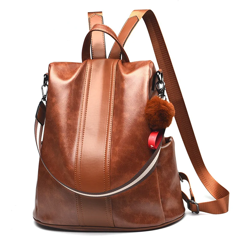 New Fashion Women Vintage Backpack High Quality Female Soft PU Leather Large Capacity Back Pack Travel Bag Bagpack for Girls
New Fashion Women Vintage Backpack High Quality Female Soft PU Leather Large Capacity Back Pack Travel Bag Bagpack for Girls
