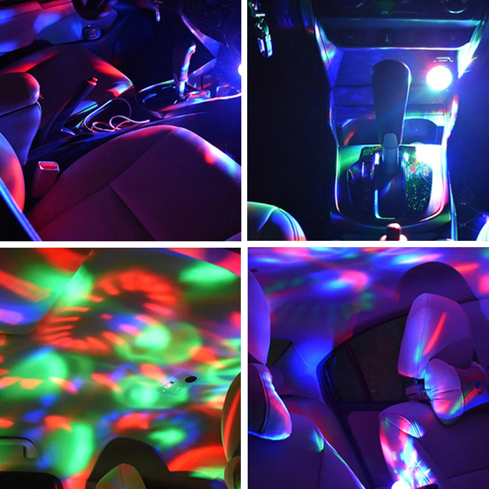 1Pcs Car Atmosphere Light Starry Sky Disco Light with Dual USB Charger MP3 Player Bluetooth version 5.0+EDR Car accessories
1Pcs Car Atmosphere Light Starry Sky Disco Light with Dual USB Charger MP3 Player Bluetooth version 5.0+EDR Car accessories