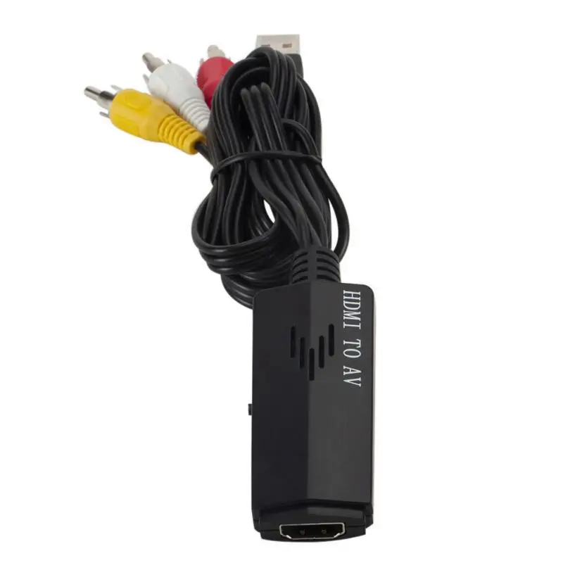 HD HDMI К AV адаптер мини видео конвертер коробка для DVD кабельный ящик PS3 Xbox 360 Blu Ray Pla| |
