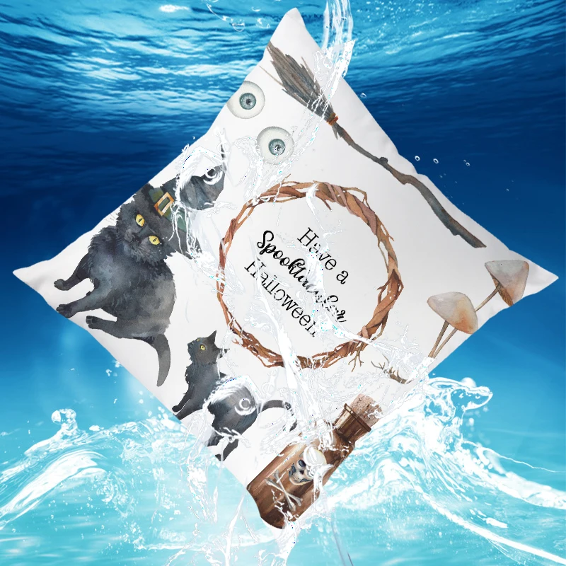 Halloween Printed Waterproof Pillowcase Linen Throw Cushion Pillow Cover Oil-proof Cushion Pillow Case Home Office Decor 45x45cm
Halloween Printed Waterproof Pillowcase Linen Throw Cushion Pillow Cover Oil-proof Cushion Pillow Case Home Office Decor 45x45cm