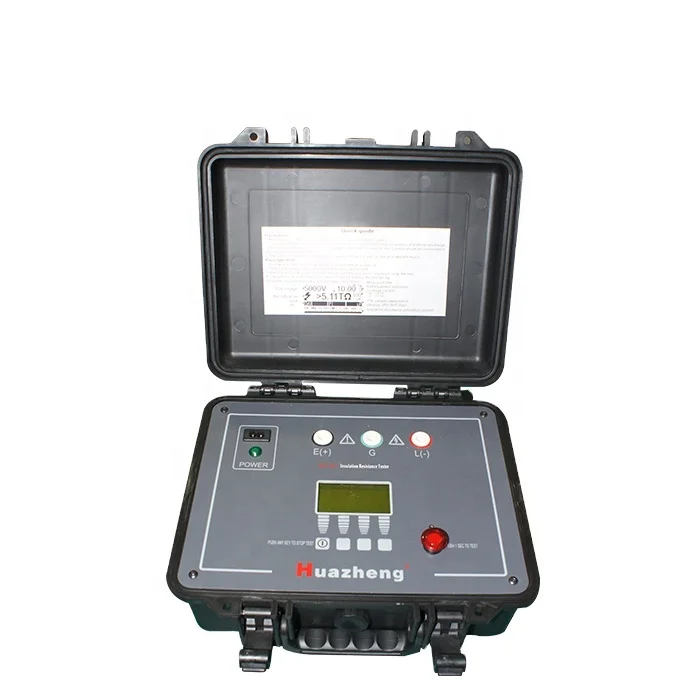 5kv Portable Megger Meter Digital Megohmmeter Insulation Resistance Tester 5kv
5kv Portable Megger Meter Digital Megohmmeter Insulation Resistance Tester 5kv