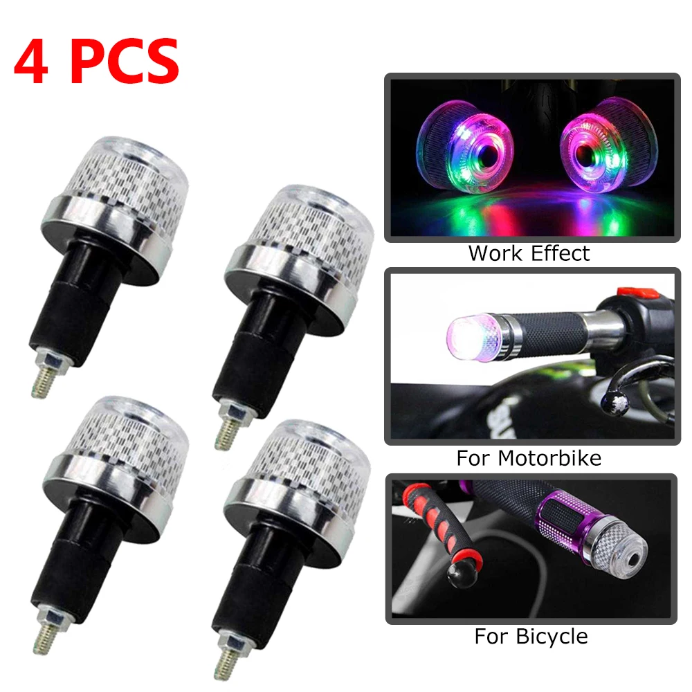 With Battery Flasher Handlebar Light Bicycle Handle Grip End Plug LED Safety Warning Light End Blinker Flashing for Handle Bar
With Battery Flasher Handlebar Light Bicycle Handle Grip End Plug LED Safety Warning Light End Blinker Flashing for Handle Bar
