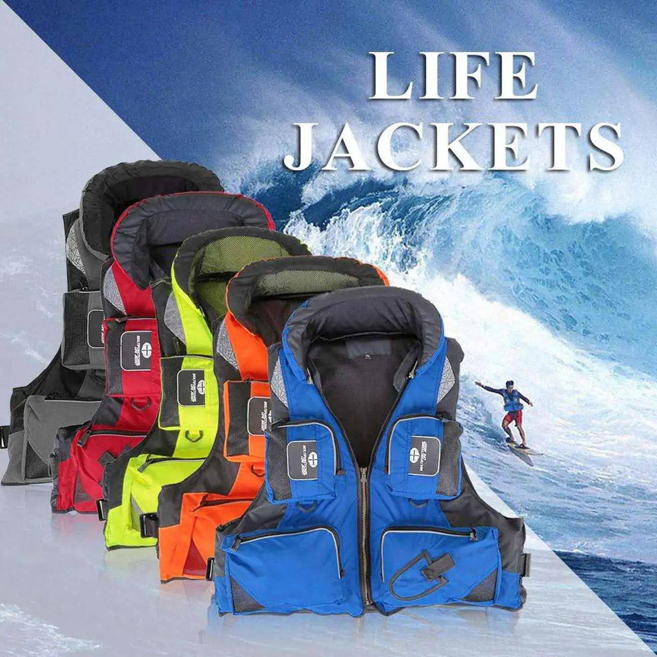 Outdoor Fishing Life Vest Detachable Hat Life Jacket Fishing Swimming Boating for Adult Sport Vest Drifting Life Jacket
Outdoor Fishing Life Vest Detachable Hat Life Jacket Fishing Swimming Boating for Adult Sport Vest Drifting Life Jacket