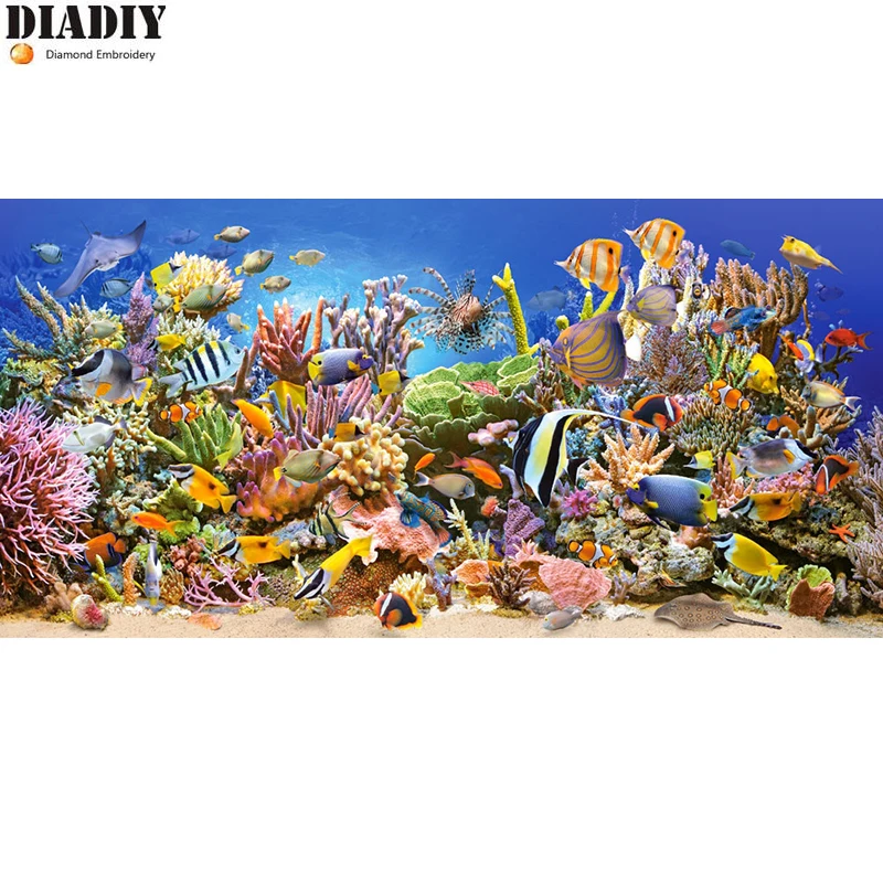5D DIY Diamond embroidery Seabed animals diamond painting Cross Stitch full square drill Rhinestone mosaic decoration gift
5D DIY Diamond embroidery Seabed animals diamond painting Cross Stitch full square drill Rhinestone mosaic decoration gift