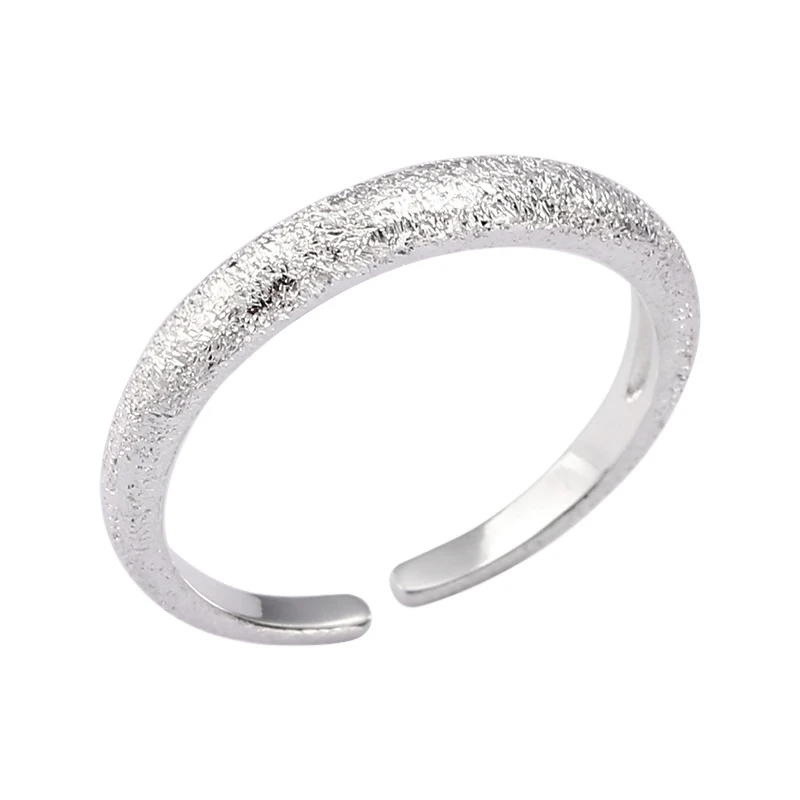 Besimpol Shining Real 925 Sterling Silver Frosted Rings Elegant Minimalist Simple Open Ring For Women Wedding Fine Jewelry Gifts
Besimpol Shining Real 925 Sterling Silver Frosted Rings Elegant Minimalist Simple Open Ring For Women Wedding Fine Jewelry Gifts