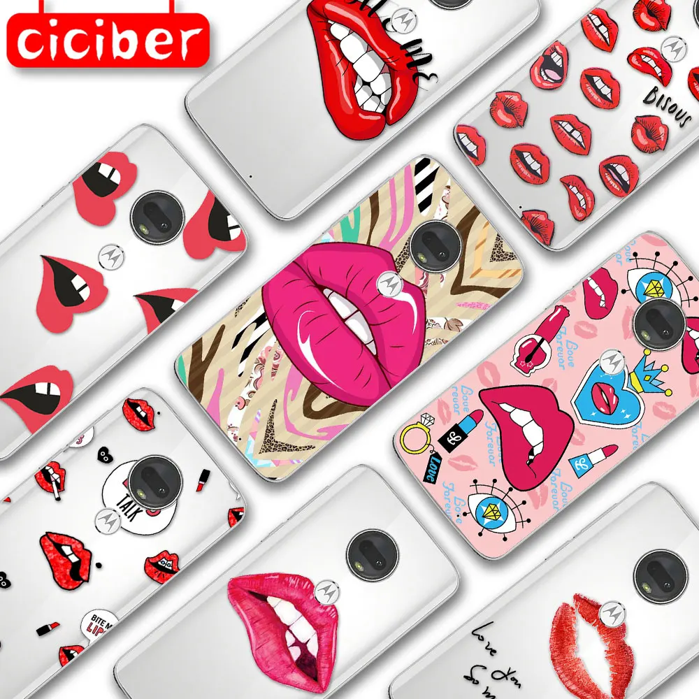 Lipstick Lips Phone Case For Motorola Moto G10 G9 G8 G7 G5 G5S G6 E5 E6 E7 Plus Play Power Soft Silicone TPU Protect Back Fundas
Lipstick Lips Phone Case For Motorola Moto G10 G9 G8 G7 G5 G5S G6 E5 E6 E7 Plus Play Power Soft Silicone TPU Protect Back Fundas