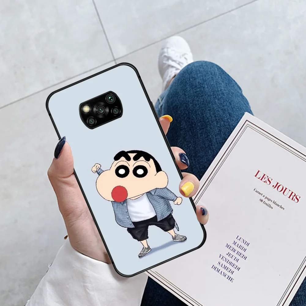 Cartoon Cute Crayon Shin-Chan Phone Case Cover Hull For Xiaomi Mi A2 A3 8 9 SE 9T 10 10T Lite Pro Ultra Poco X3 black Waterproof 
Cartoon Cute Crayon Shin-Chan Phone Case Cover Hull For Xiaomi Mi A2 A3 8 9 SE 9T 10 10T Lite Pro Ultra Poco X3 black Waterproof