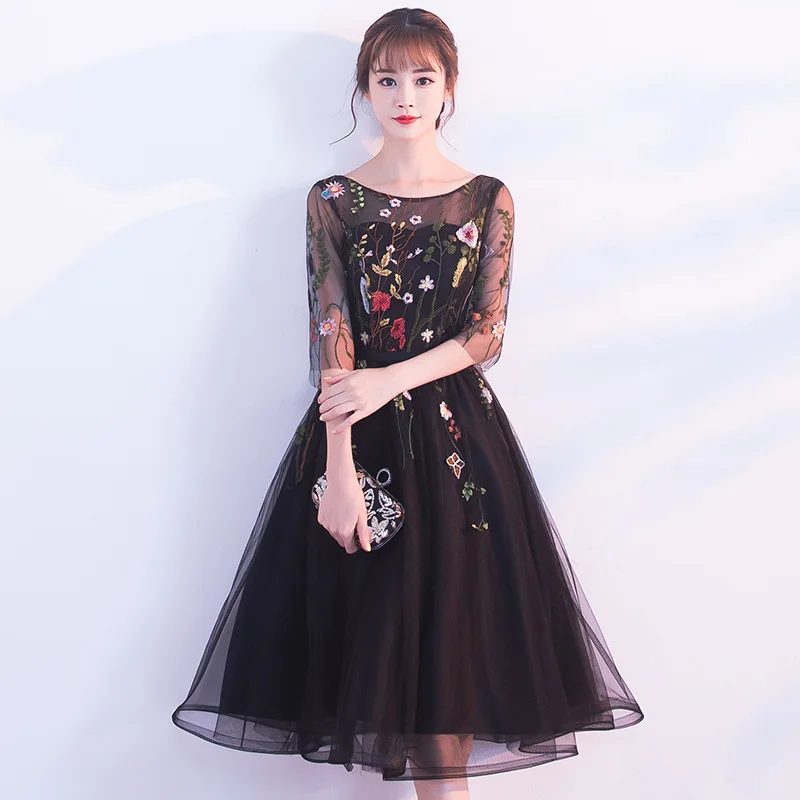 Embroidery Floral Evening Party Dress Temperament O-neck Banquet Dress Noble A-line Maxi Mesh Dress Elegant Hostess Dress 3XL
Embroidery Floral Evening Party Dress Temperament O-neck Banquet Dress Noble A-line Maxi Mesh Dress Elegant Hostess Dress 3XL