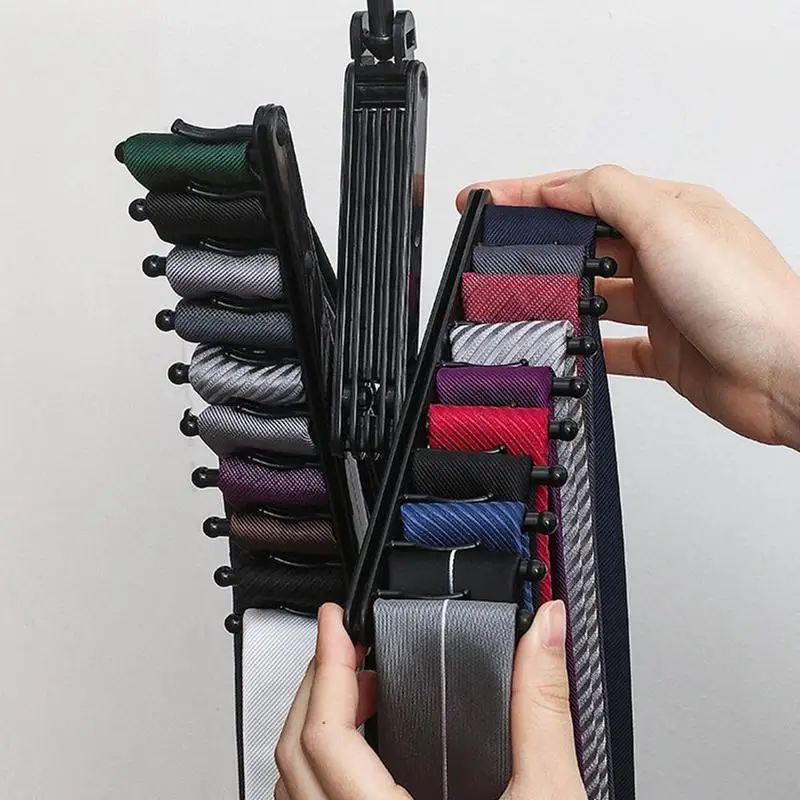 20 Rows Removable Tie Clip Storage Rack Belt Scarves Finishing Storage Hanger Save Space For Closet Home Hanging Organizer
20 Rows Removable Tie Clip Storage Rack Belt Scarves Finishing Storage Hanger Save Space For Closet Home Hanging Organizer