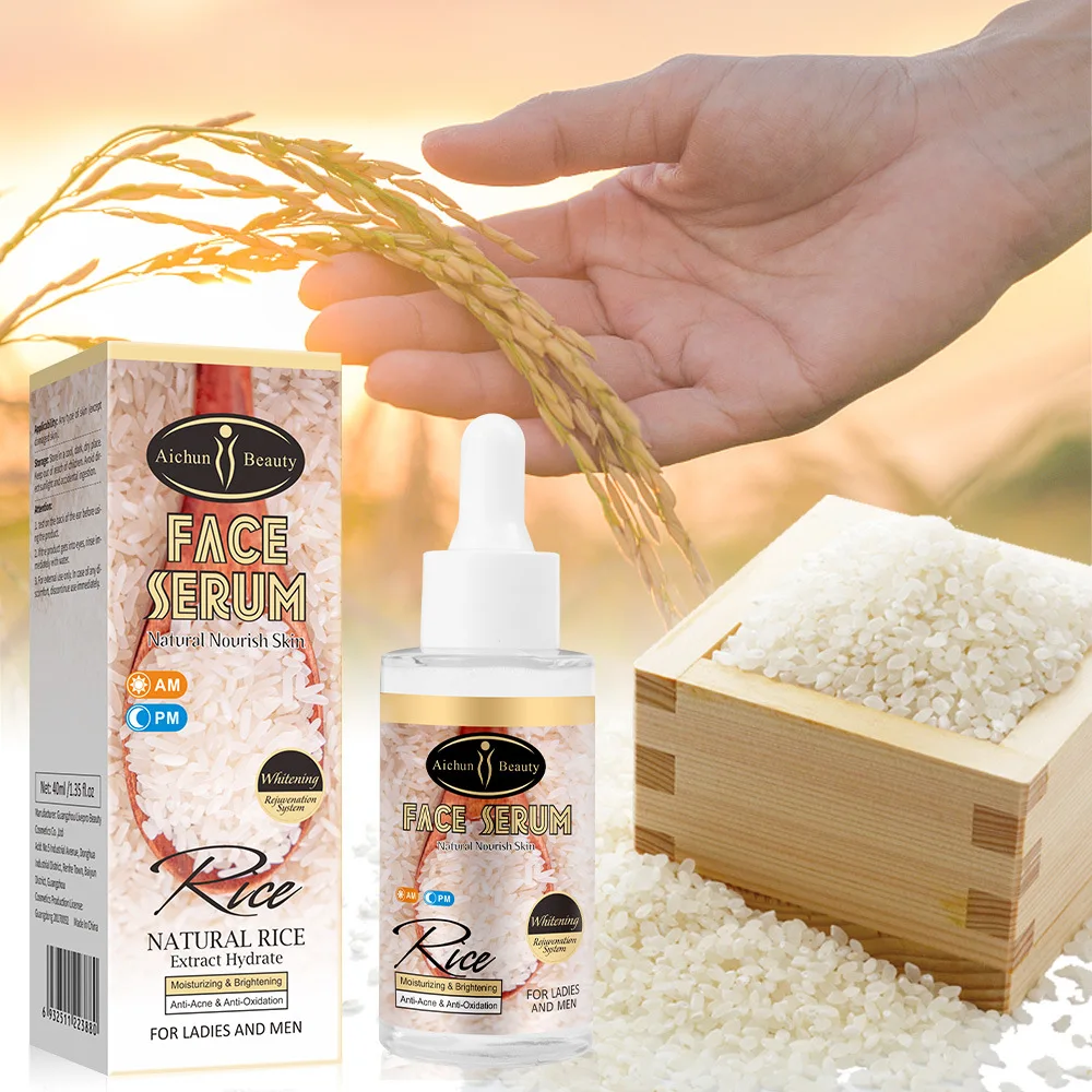 1pcs Rice Liquid 40ml Rice Essence Moisturizing Brightening Skin Tone Moisturizing Brightening and Hydrating Liquid
1pcs Rice Liquid 40ml Rice Essence Moisturizing Brightening Skin Tone Moisturizing Brightening and Hydrating Liquid