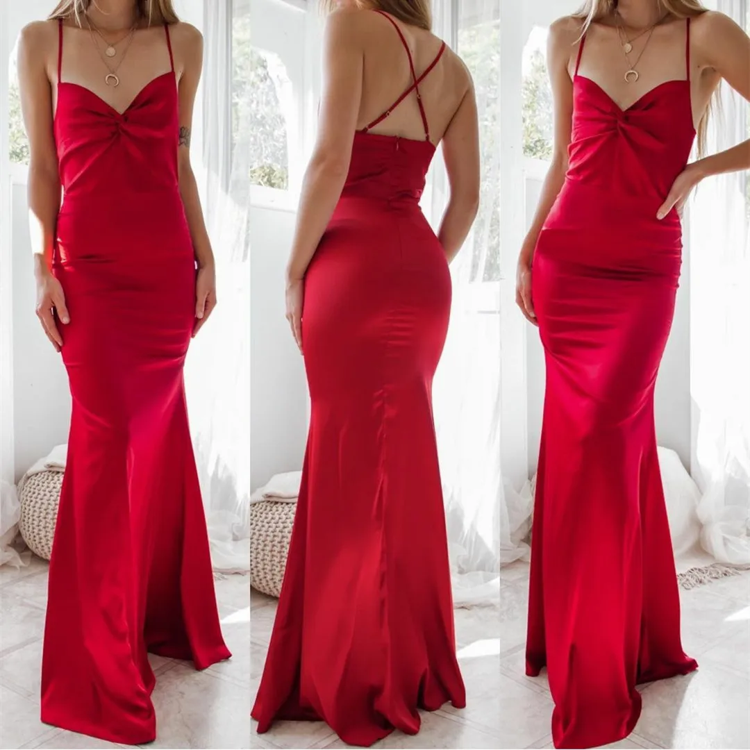 Длинные Вечерние платья-спагетти с разрезом, атласные халаты для вечеринки, Вечерние платья в пол
Длинные Вечерние платья-спагетти с разрезом, атласные халаты для вечеринки, Вечерние платья в пол