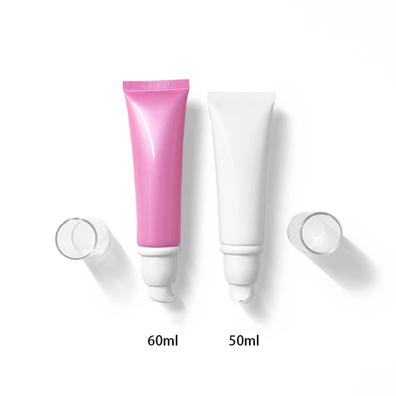 Empty 50ml Airless Pump Bottle Cosmetic Cream Container Makeup Foundation Squeeze Packaging Soft Tube Pink White Free Shipping
Empty 50ml Airless Pump Bottle Cosmetic Cream Container Makeup Foundation Squeeze Packaging Soft Tube Pink White Free Shipping